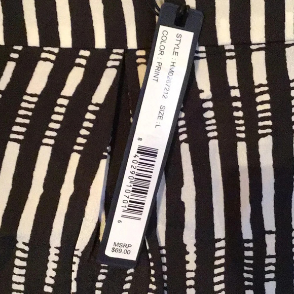 NWT HARVE BERNARD BLOUSE SIZE L - Picture 4 of 4